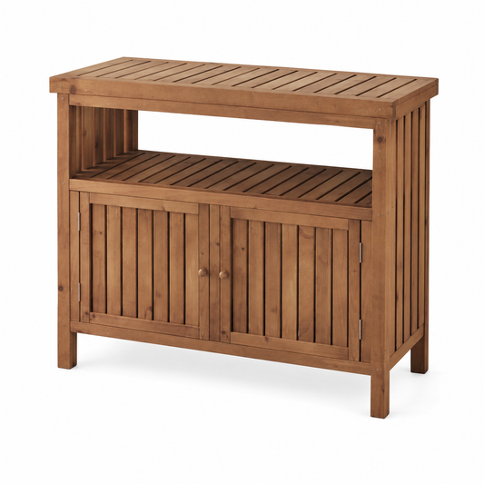 Sprout Solid Fir Wood Outdoor Potting Bench
