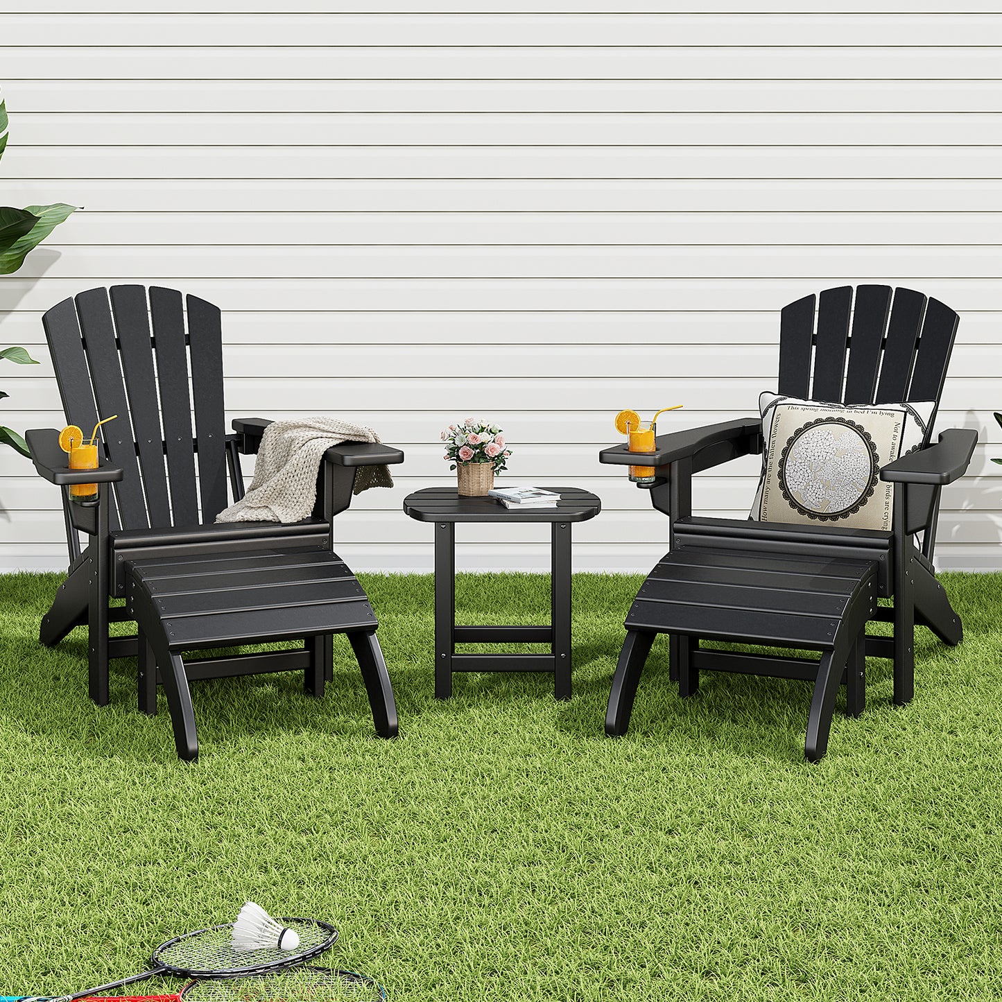 Bronc 5-Piece Adirondack Chair Set?