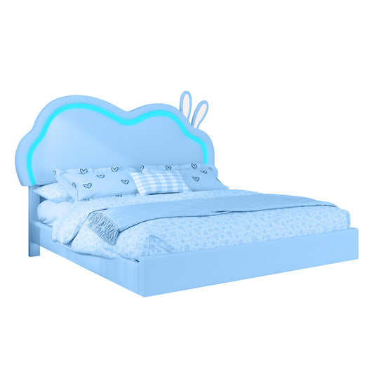 Luna Floating Cloud Bed Amerlife Blue / Twin