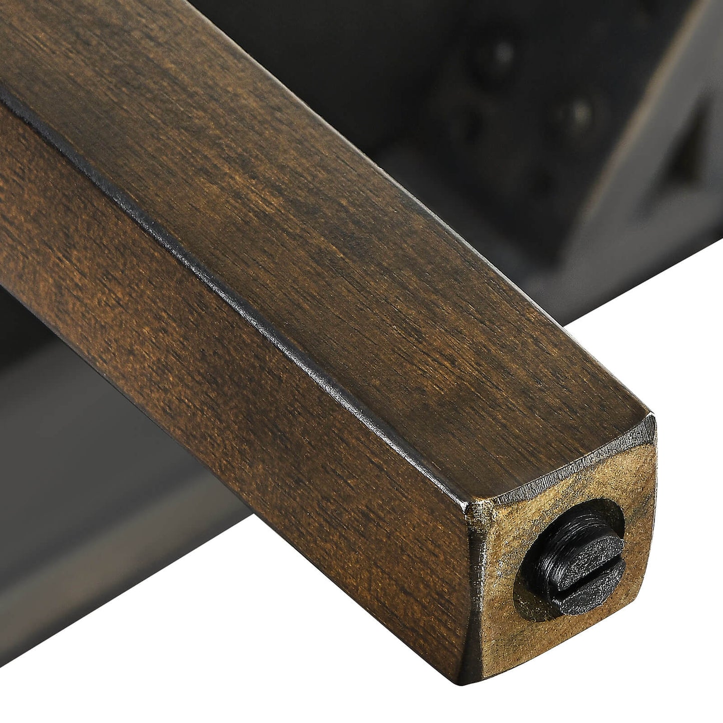 Foldem 5-Piece Solid Wood Dining Table Set