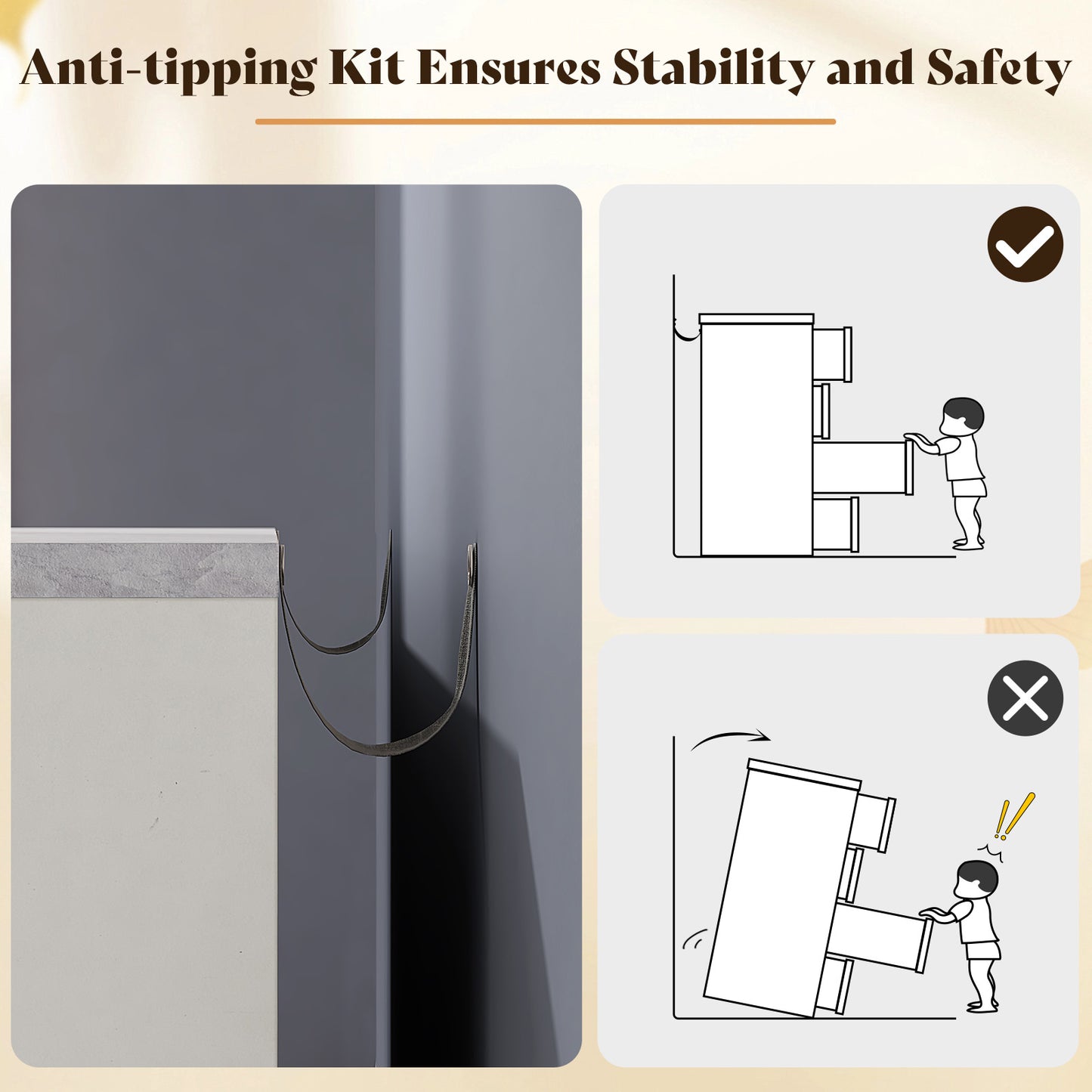 Cropredy 6-Drawers Dresser - White