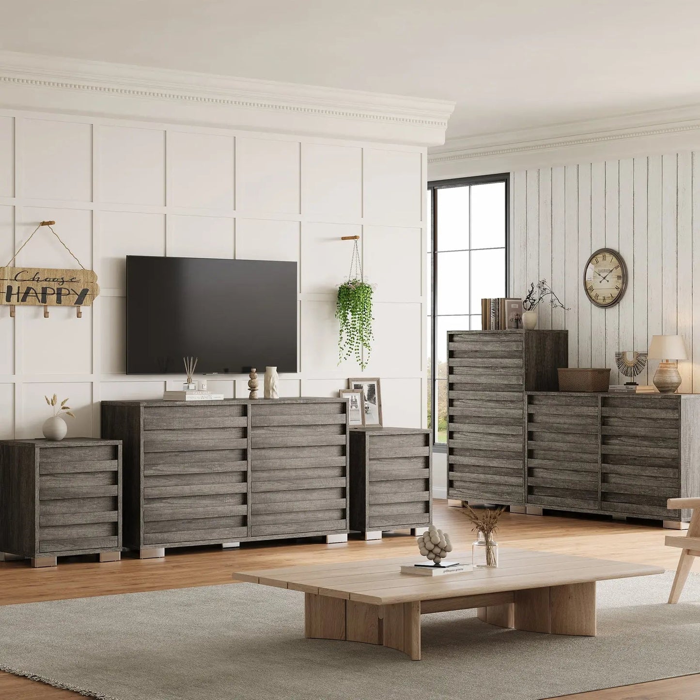 Huckleberry Living Room Cabinet Set