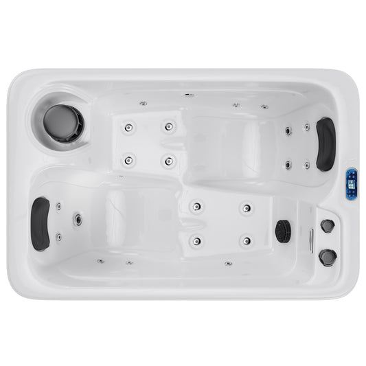 Amerlife Plug & Play Outdoor Hot Tub-2-Person