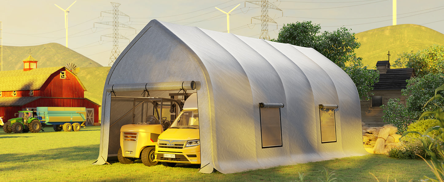 Castrel Portable Carport Shed