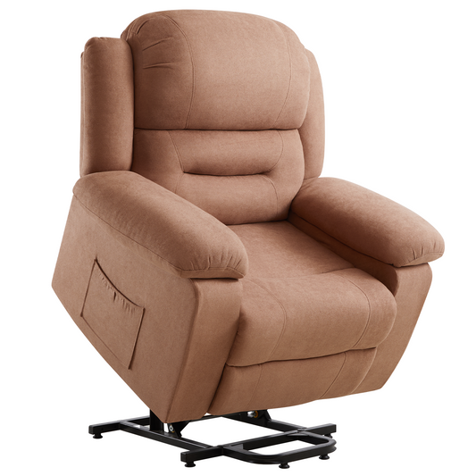 Reed Power-Lift Recliner Chairs - Brown