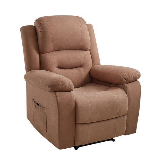 Reed Manual Recliner Chairs - Brown