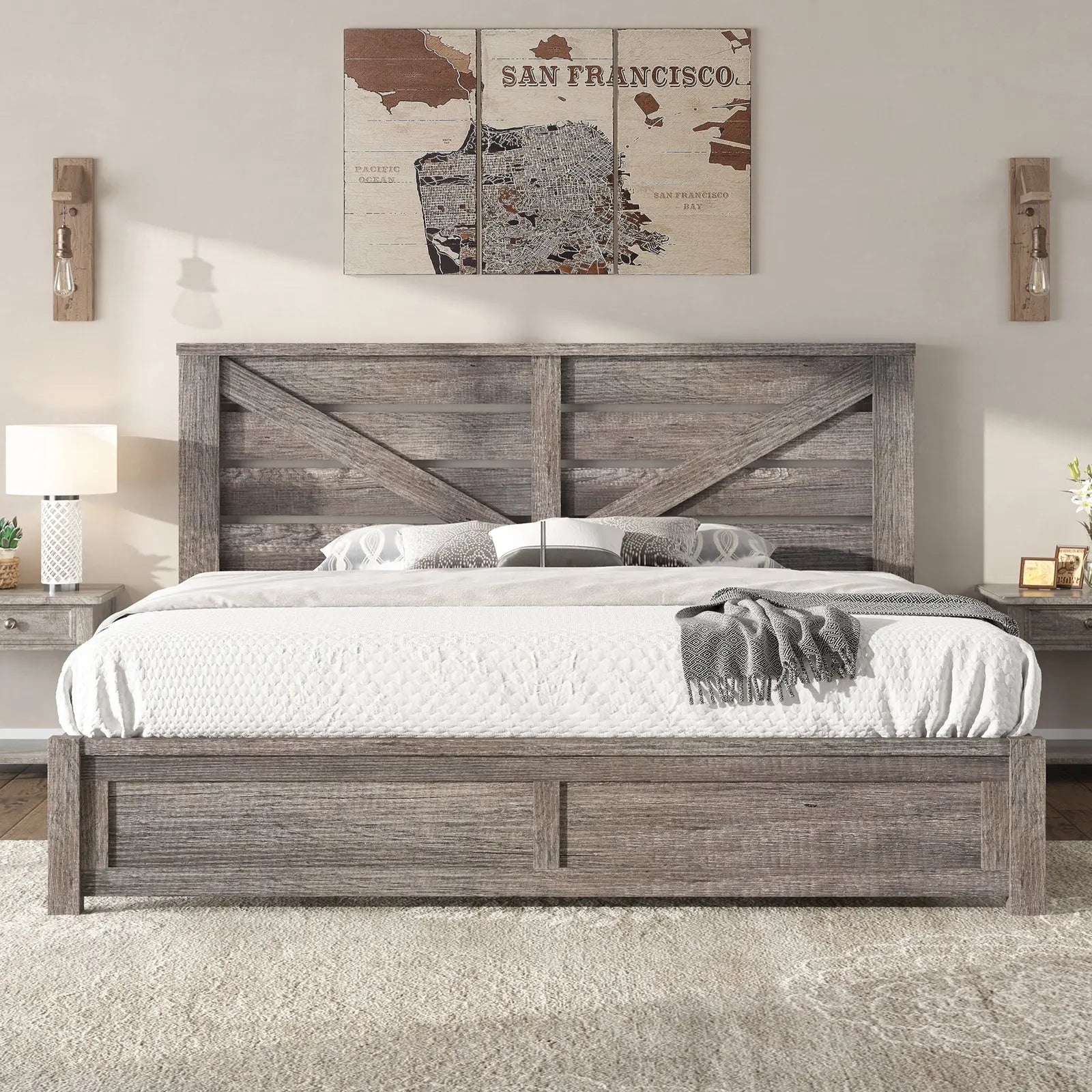 Rustc Bed Frame Rustic Bed Frame with Storage: The Ultimate Guide - Amerlife