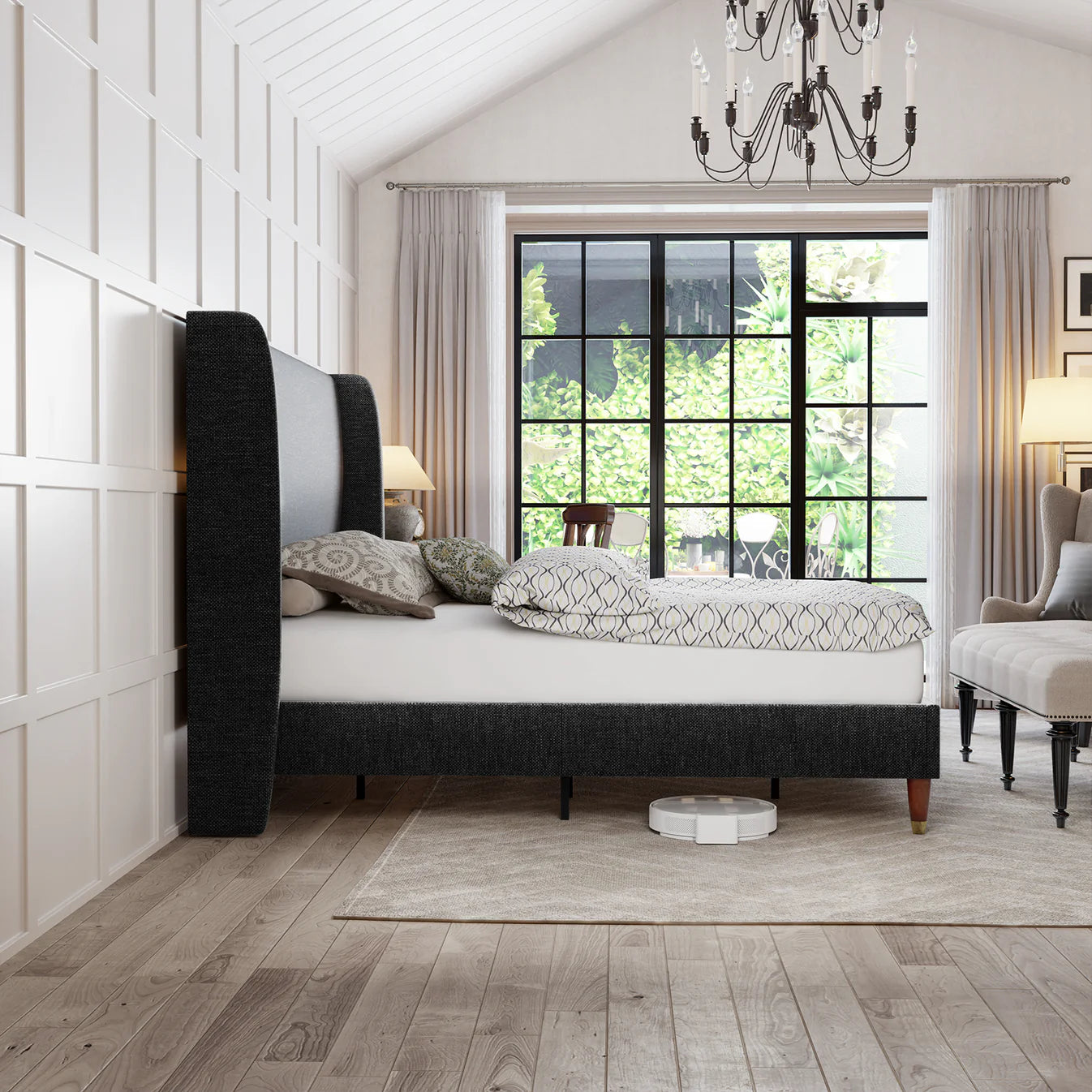 Queen Bed Frames with Headboards amerlife