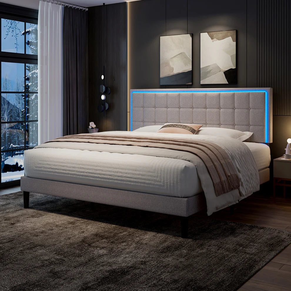Led Bed Panel Top Features of Beds with LED Lights - Amerlife