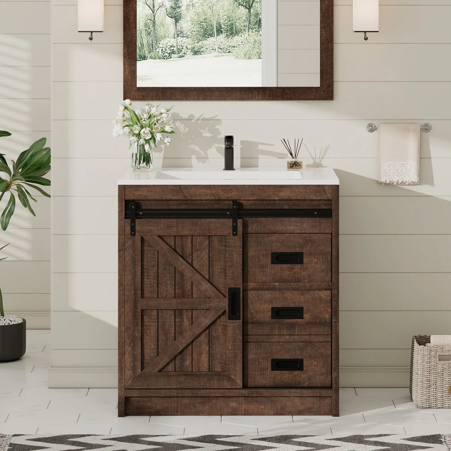 30-Inch Bathroom Vanity Amerlife