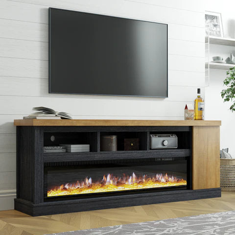 Amerlife Electric Fireplace TV Stand