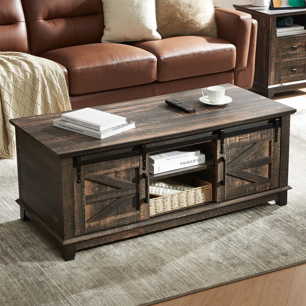 wooden coffee table set amerlife