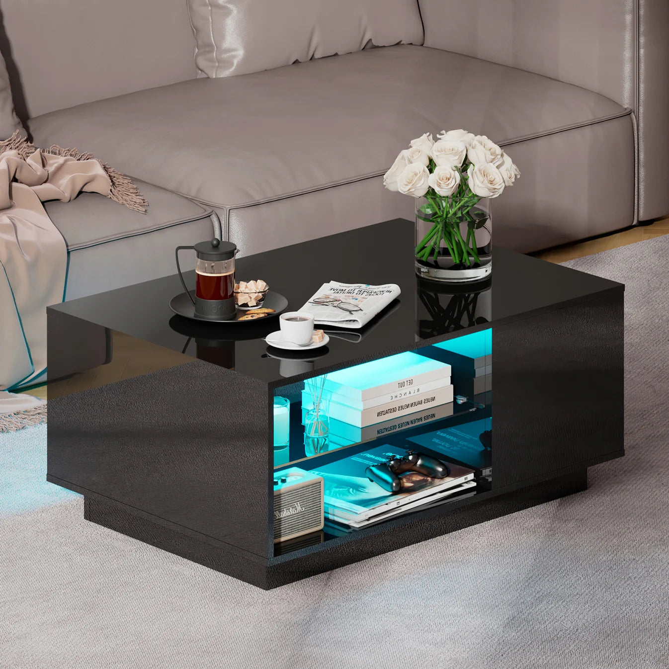 Coffee Table Sets with Storage amerlife