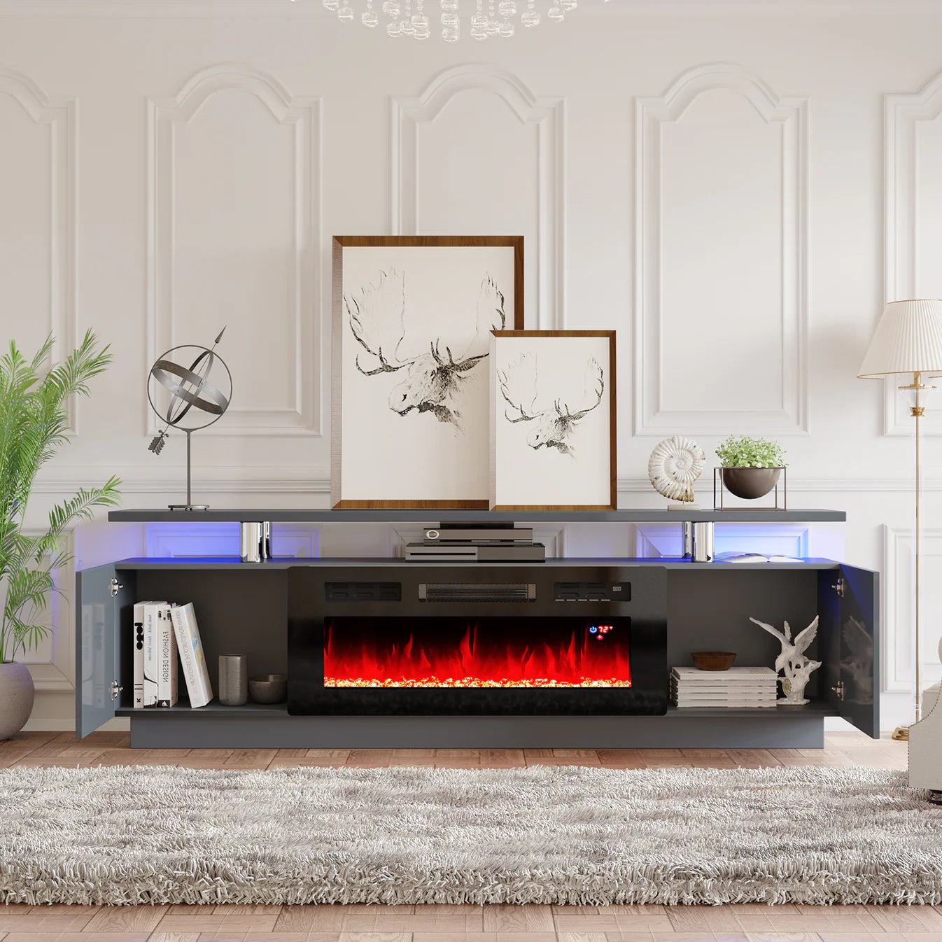 Fireplace TV Stands amerlife