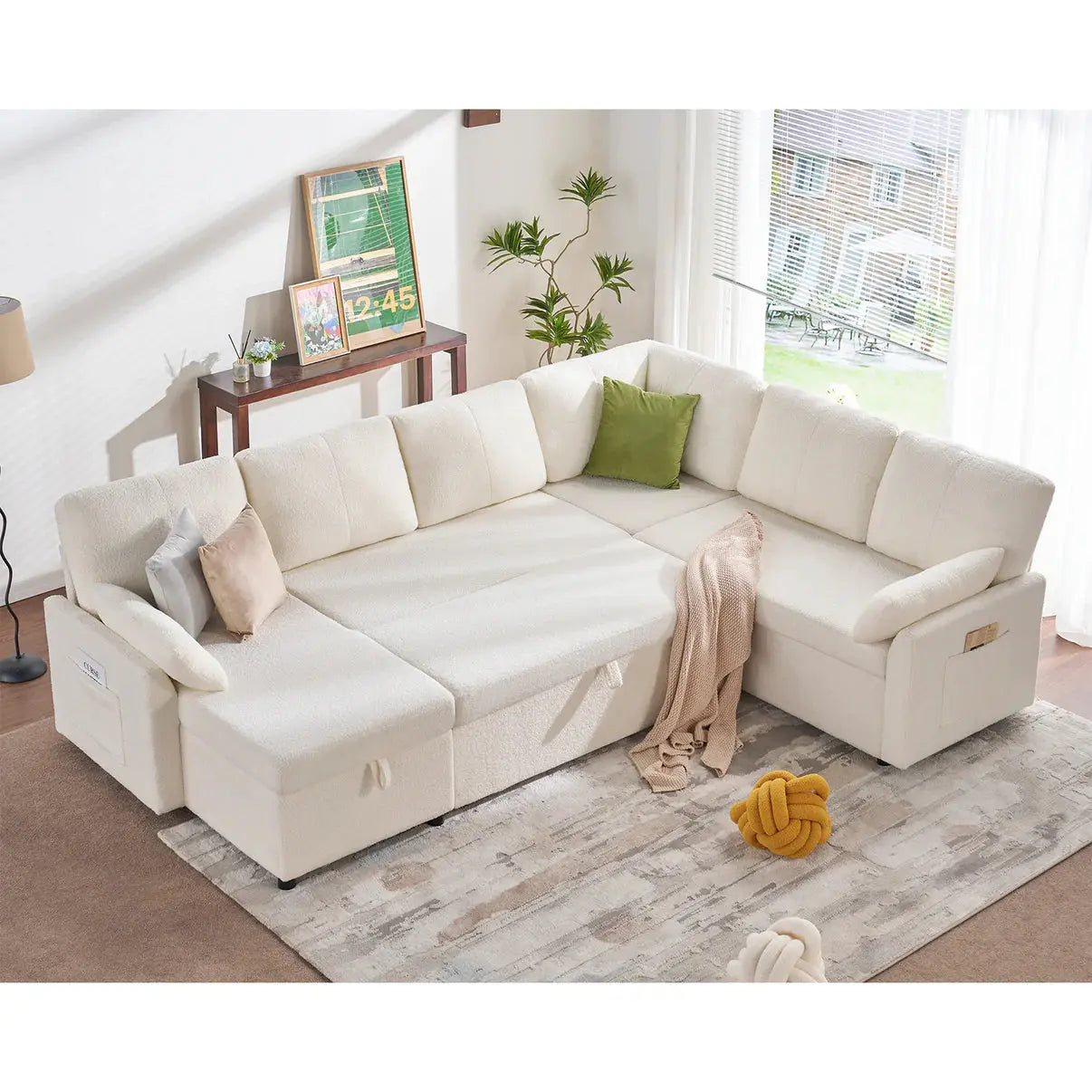  Sleeper Sectional Sofa amerlife