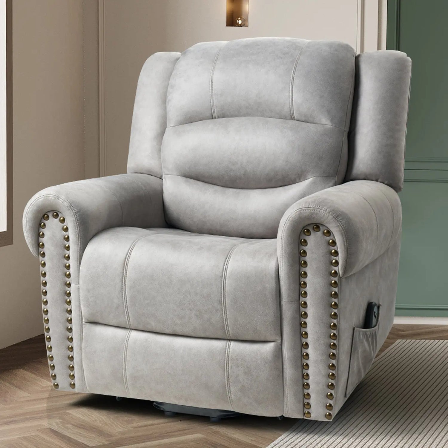 Swivel Rocker Recliners with Heat & Massage Amerlife