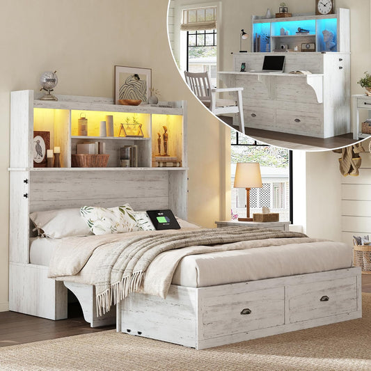 Nook 3 in 1 Murphy Bed 