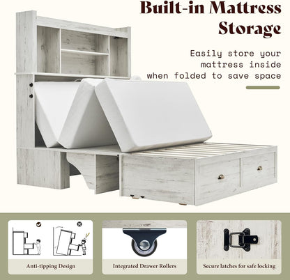 Nook 3 in 1 Murphy Bed 