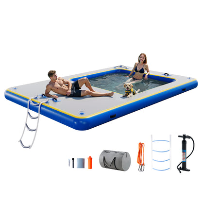 Ploov Inflatable Floating Dock Amerlife