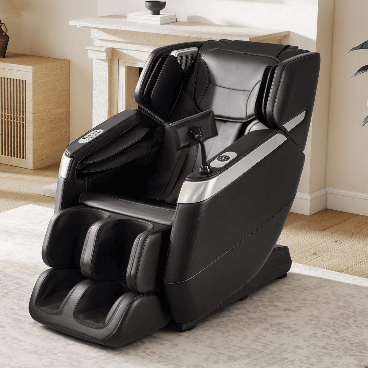 Smart 3D Zero Gravity Massage Chair-Wider Version-Black