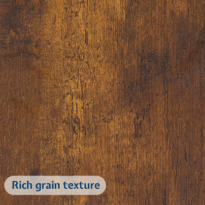 Beam Bed Frame Amerlife Twin / Rustic Dark Oak