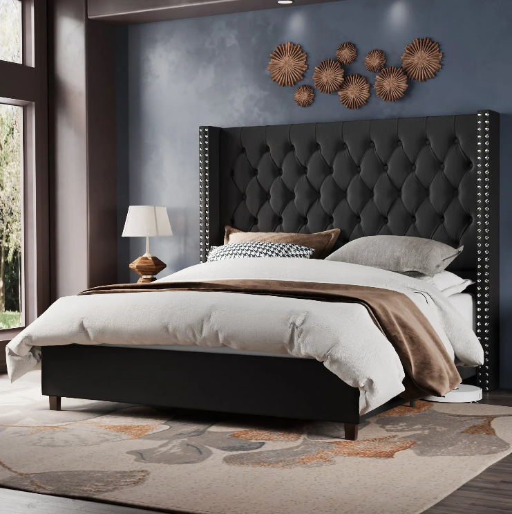Farfalle 61.4" Bed Frame Amerlife