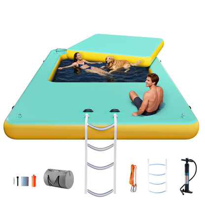 Ploov Inflatable Floating Dock Amerlife