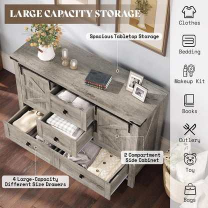 Alderman 3-Piece Bedroom Set Amerlife Full / Light Rustic Oak