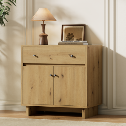 MKG002 Modular Storage Cabinet-1pc-C-oak
