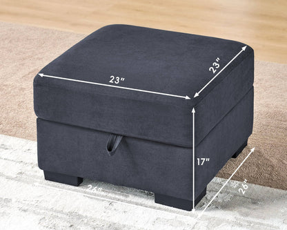 Oma Bridge Water Grey Sofa - 23''Ottoman