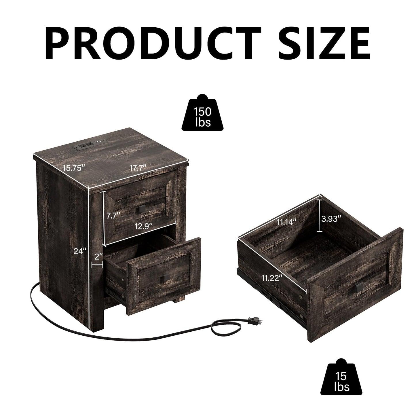 Cody Bedroom Storage Bed Set Queen Black