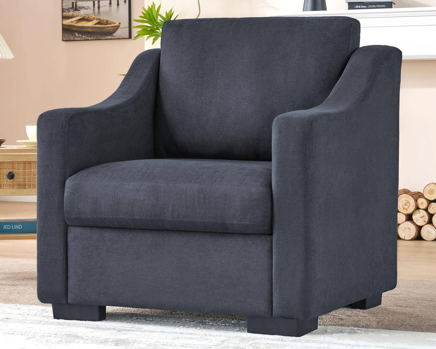 Oma Bridge Water Grey Sofa - 32''Chair