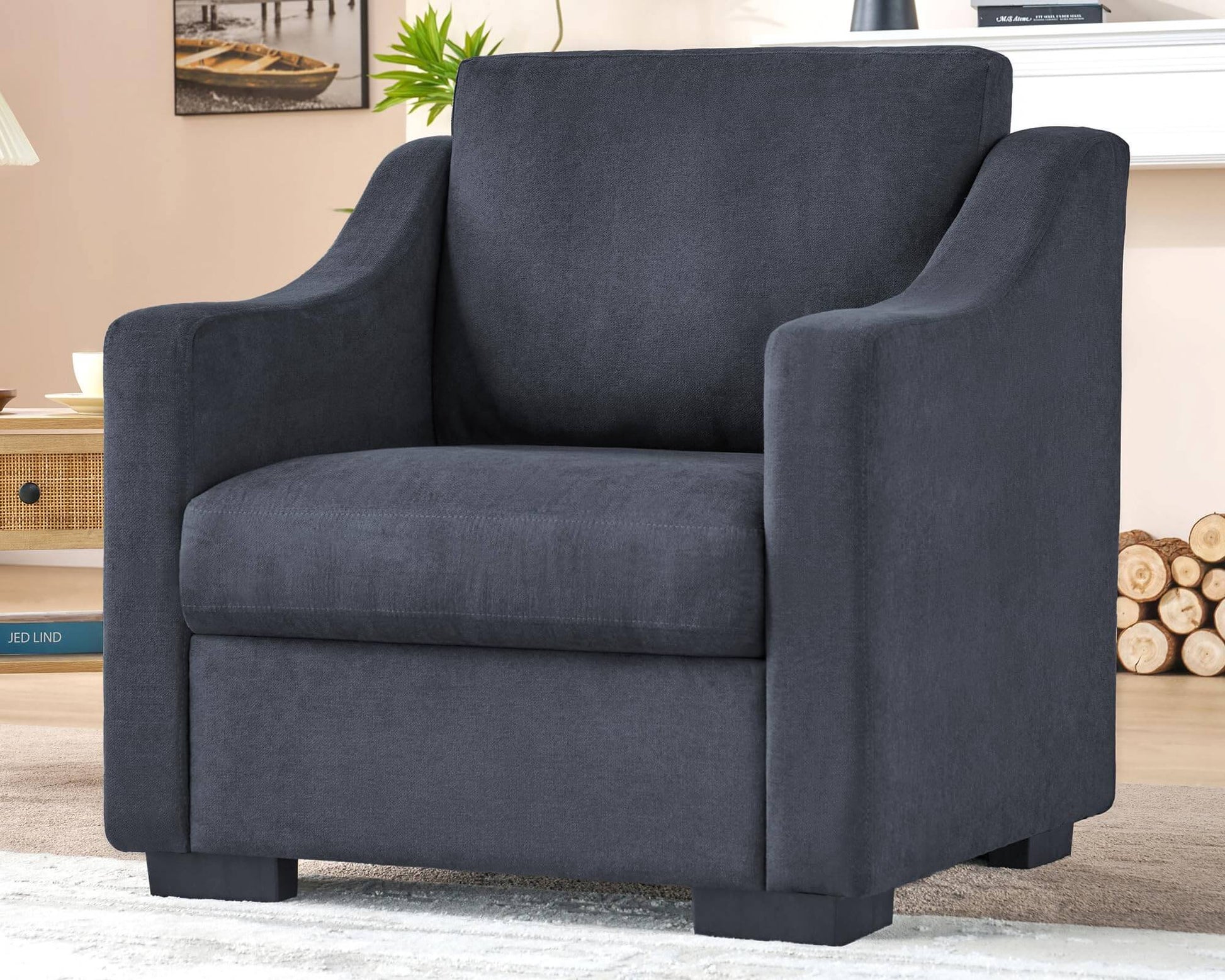 Oma Bridge Water Grey Sofa - 32''Chair