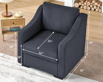 Oma Bridge Water Grey Sofa - 32''Chair