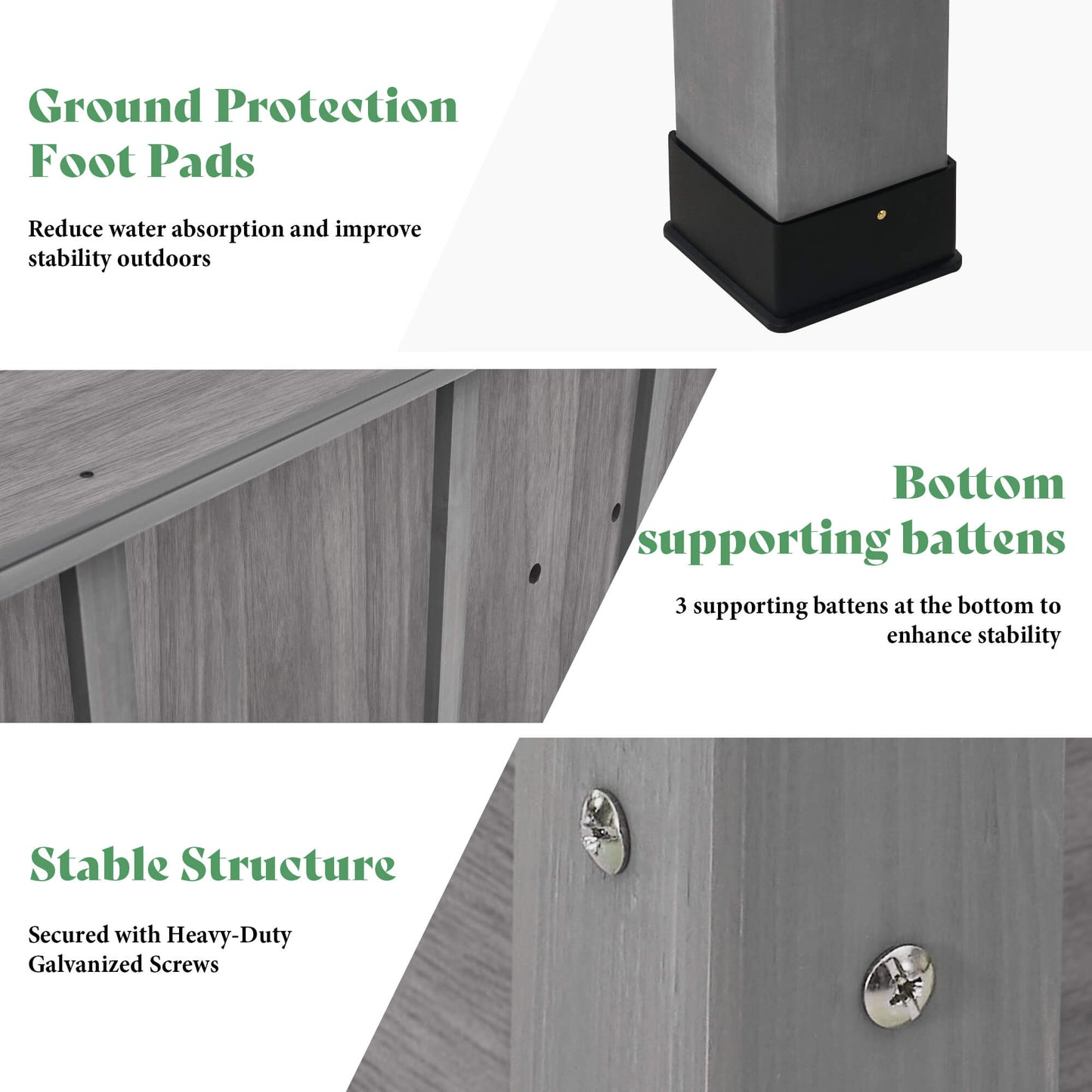 Flowerdom Elevated Wood Planter Box Amerlife