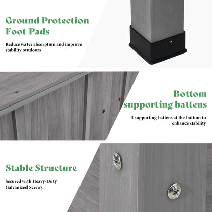 Flowerdom Elevated Wood Planter Box Amerlife