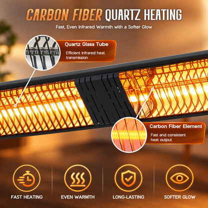 Soleil 3000W Electric Infrared Patio Heater