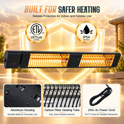 Soleil 3000W Electric Infrared Patio Heater