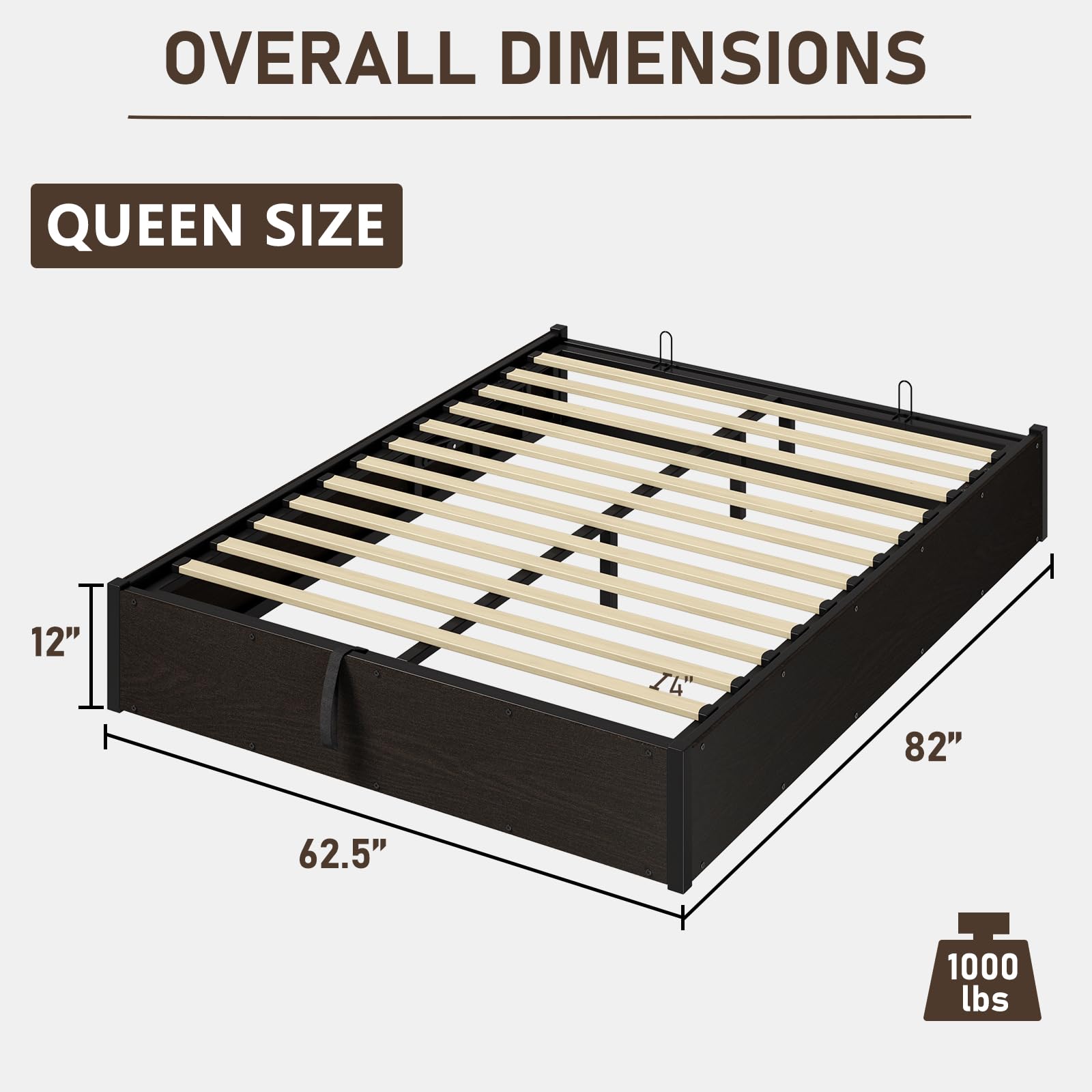 Cody Bedroom Storage Bed Set Queen Black