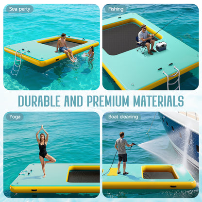 Ploov Inflatable Floating Dock Amerlife