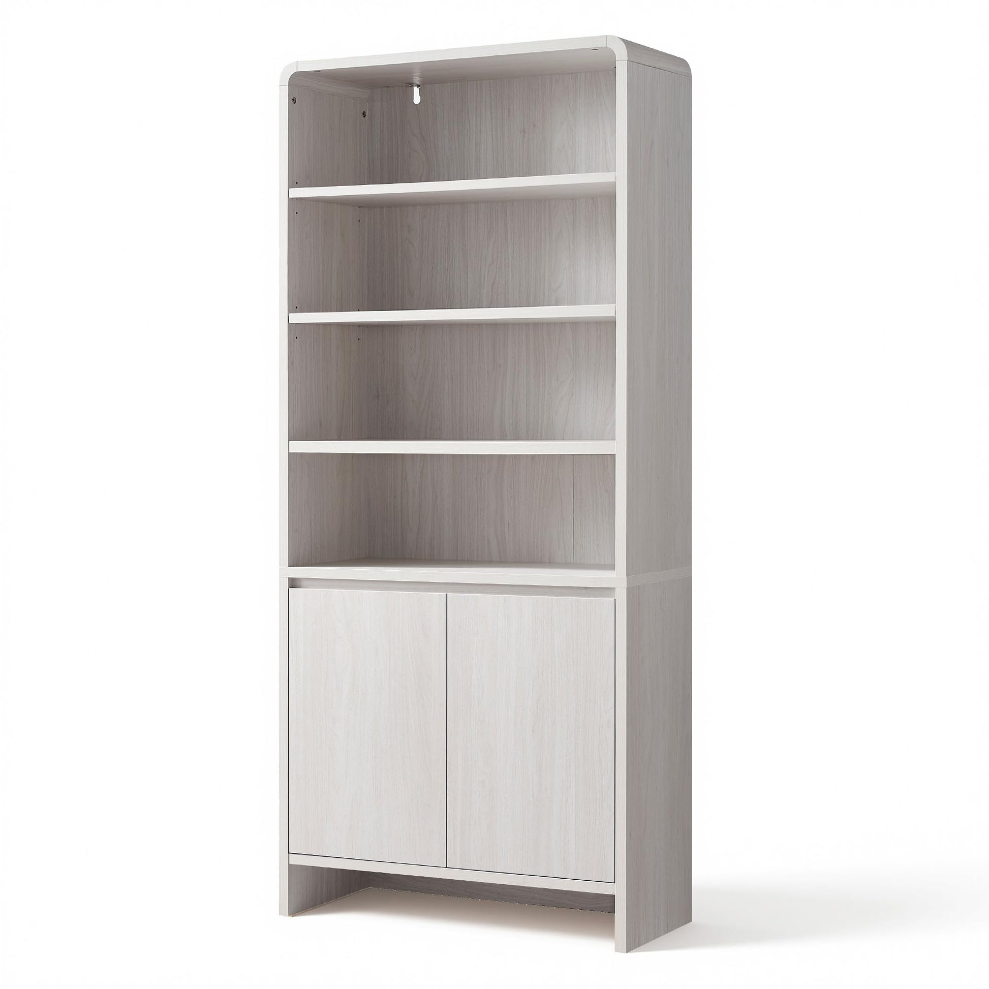 Arcova 71" Tall Bookshelf Amerlife White
