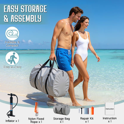 Ploov Inflatable Floating Dock Amerlife