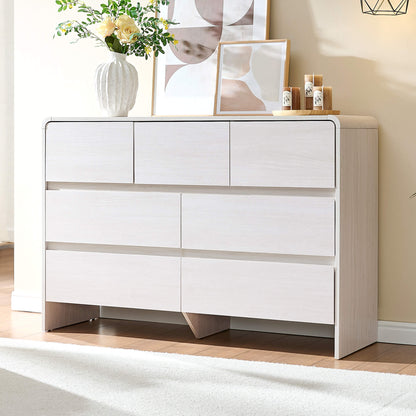 Garyon Modern 7-Drawer Storage Dresser _White