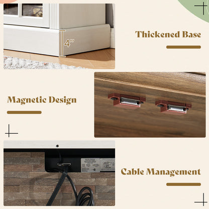 Everwood 97" Fireplace TV Stand