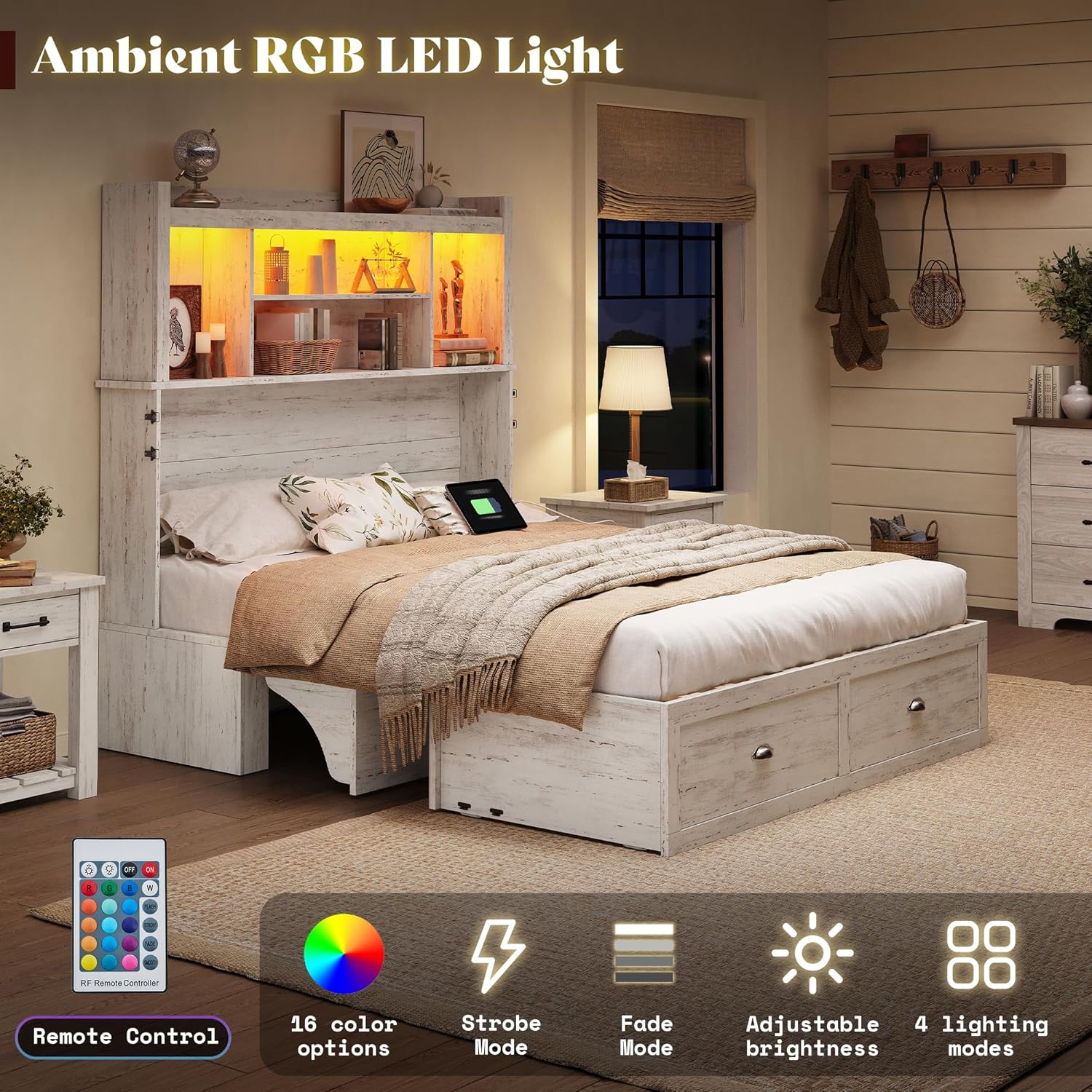 Nook 3 in 1 Murphy Bed 