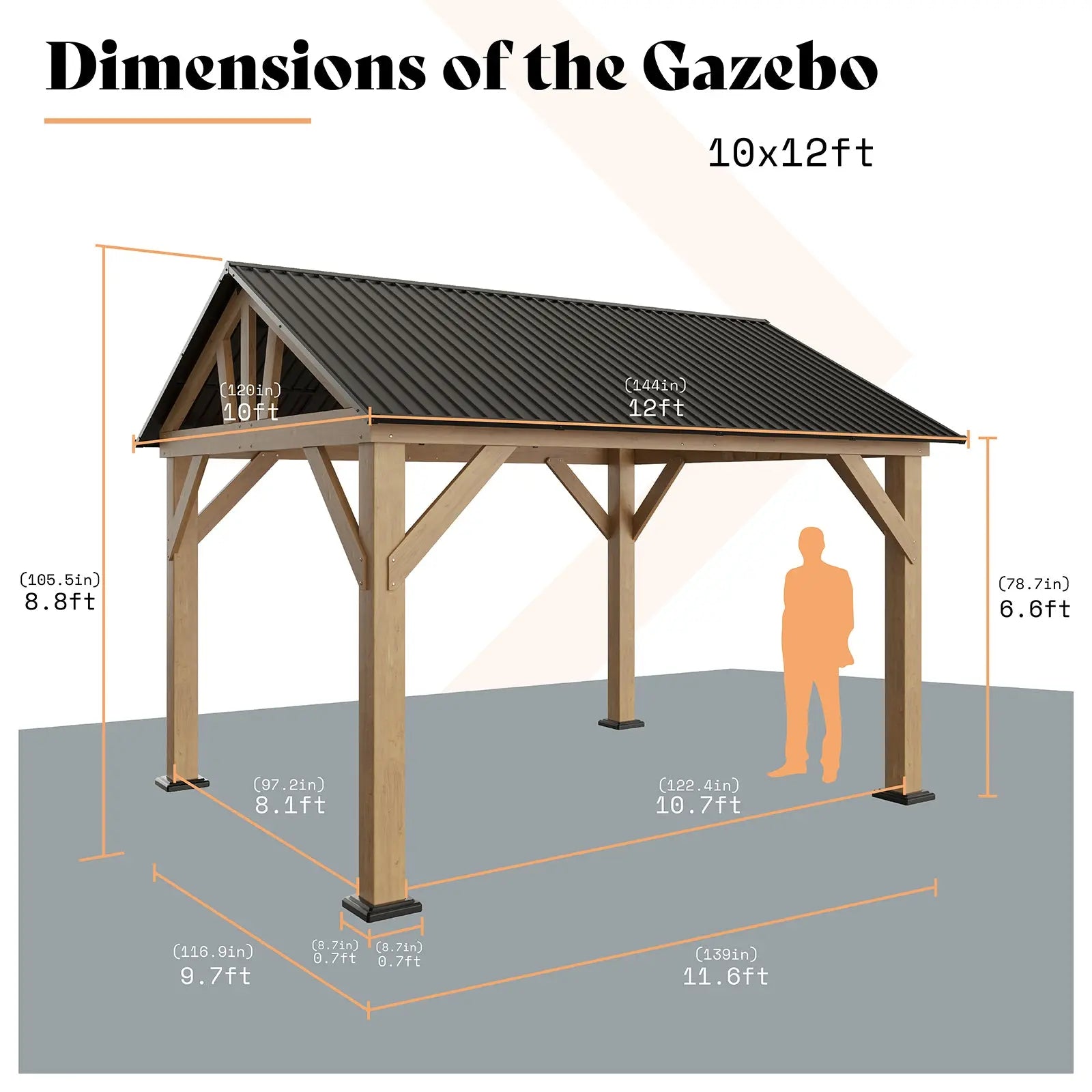 YGZ001 Avalon 10 x 12 ft