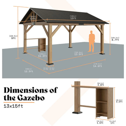 YGZ001 Avalon 13 x 15 ft