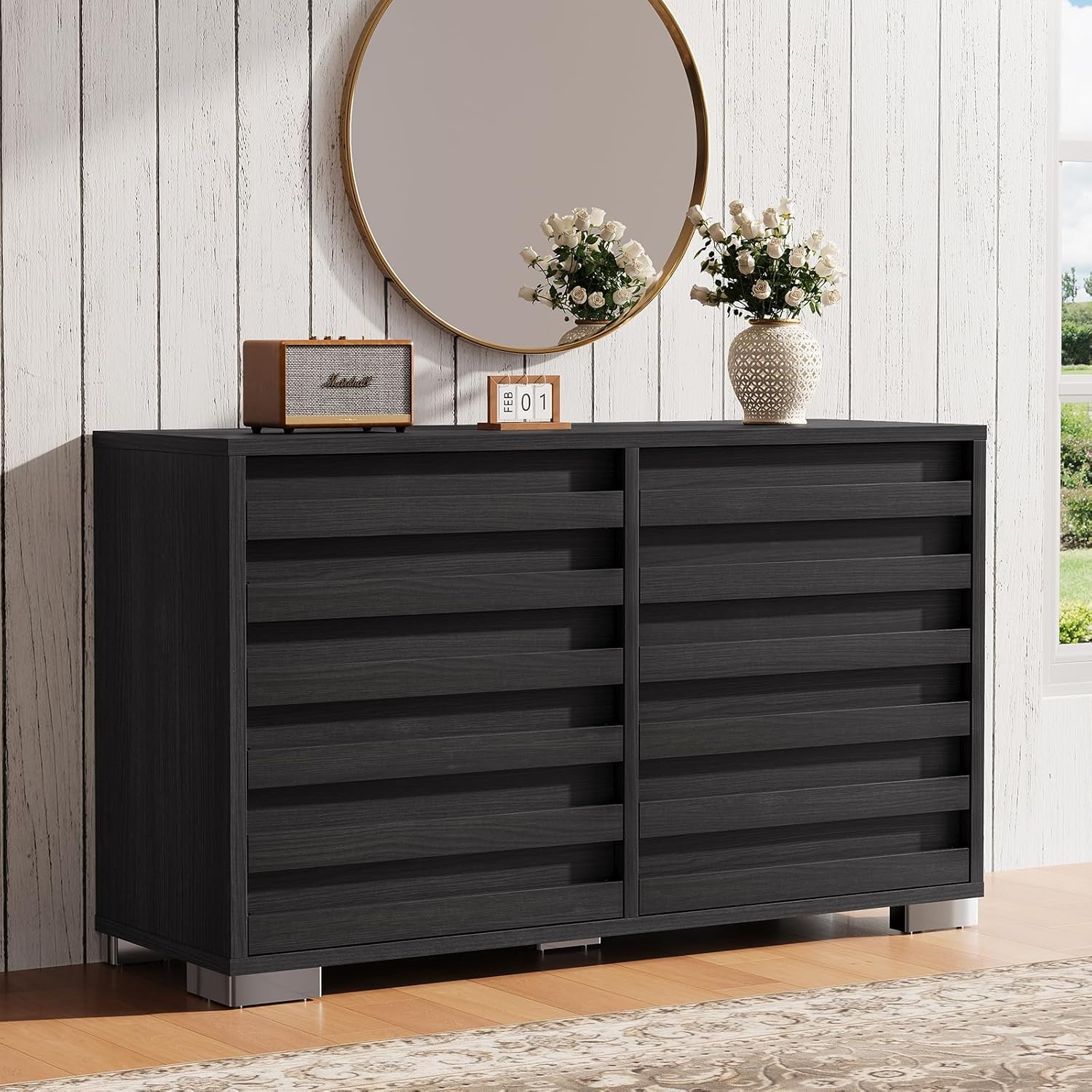 Sequoia 2-Piece Farmhouse Bedroom Set Full Black