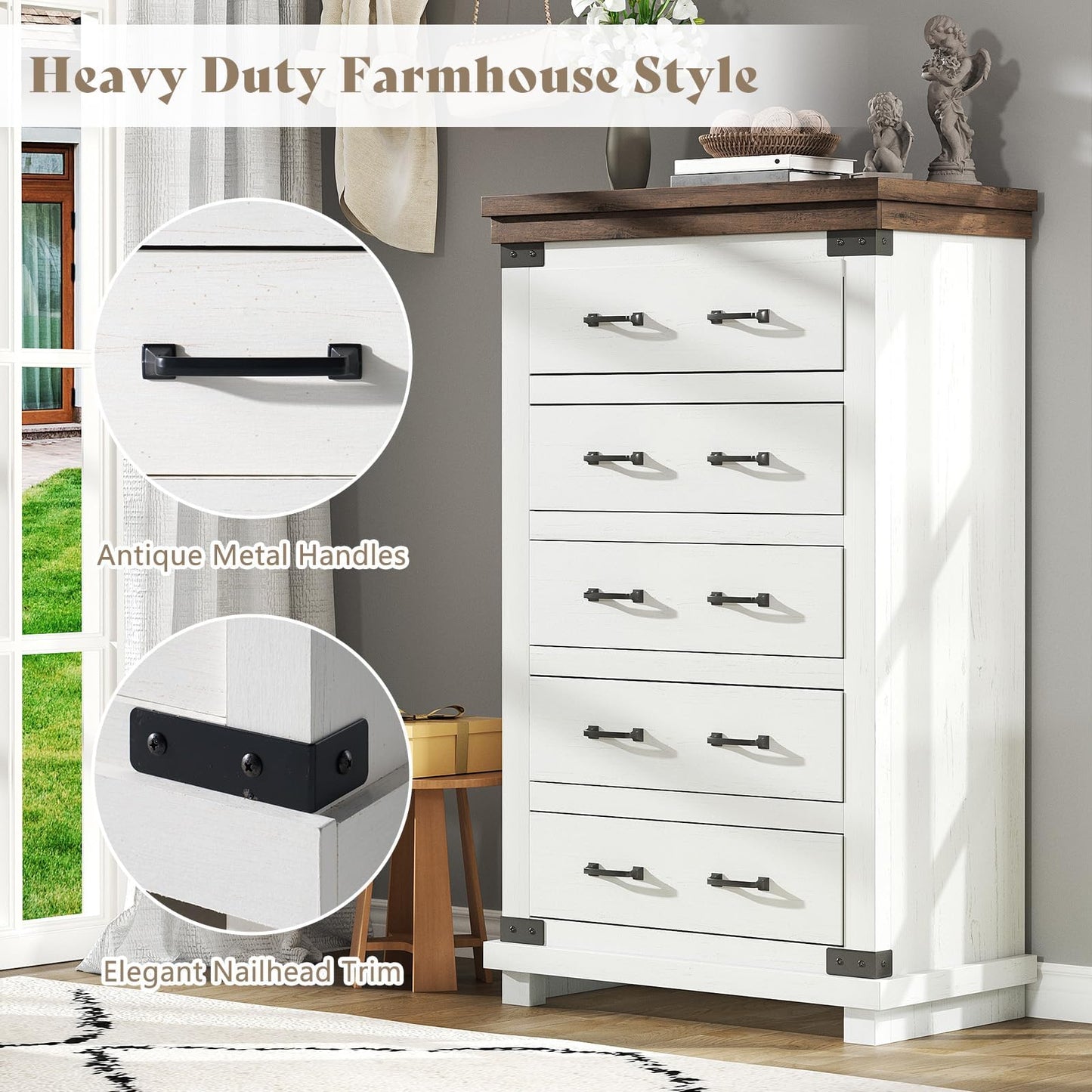 Quin Rustic Bedroom Collection