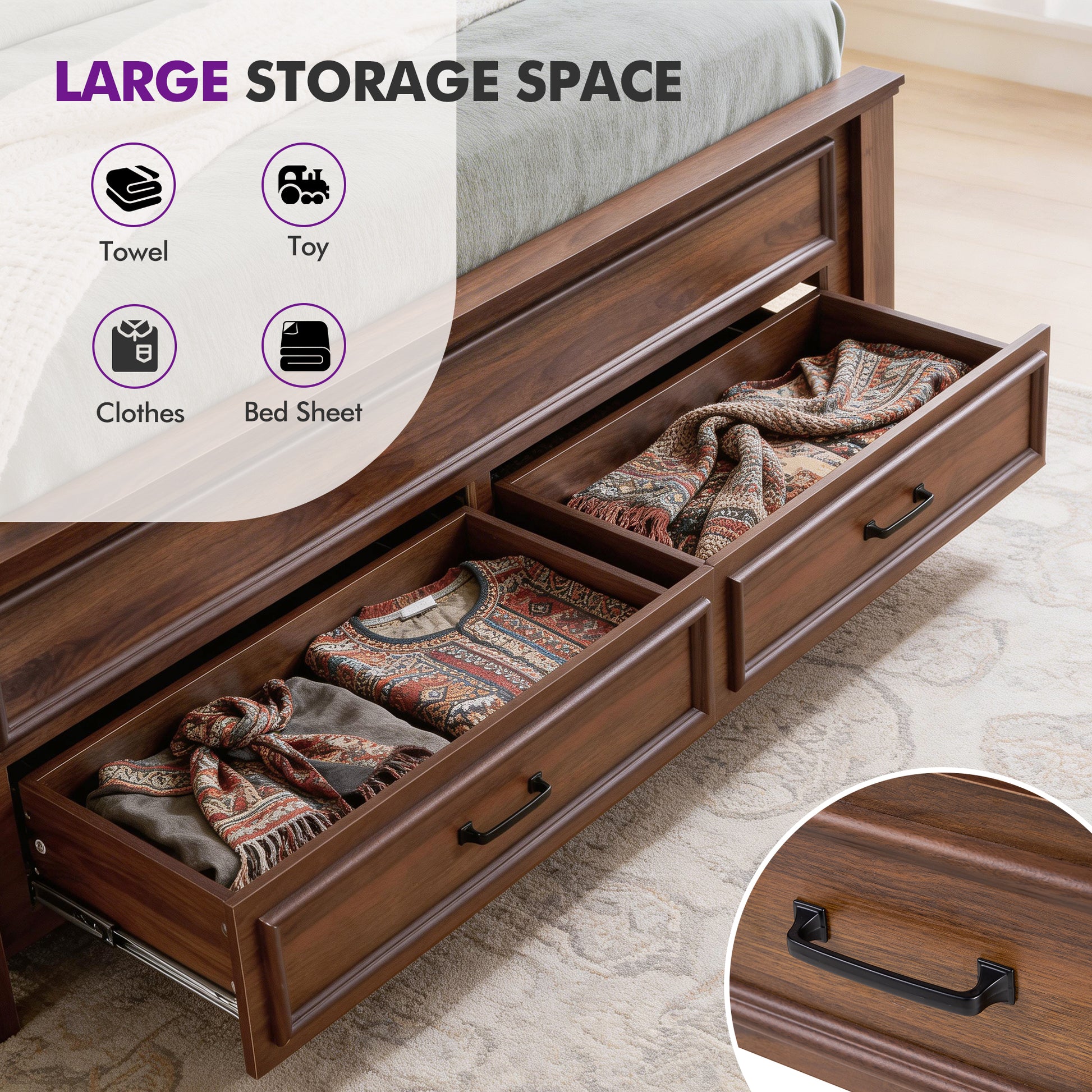 Savannah Bed Frame Amerlife-FB